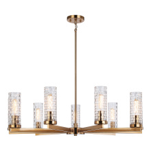 Matteo C32109AG - Weaver Aged Gold Brass Pendant