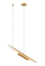 Matteo C32412AG - Stylus Aged Gold Brass Chandelier