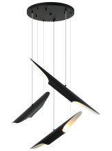 Matteo C32416MB - Stylus Matte Black Chandelier