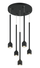Matteo C35405MB - Lumenagio Matte Black Pendant