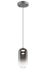 Matteo C37411MBSM - Refrax Matte Black Pendant