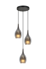 Matteo C37503MBSM - Jericho Matte Black Pendant