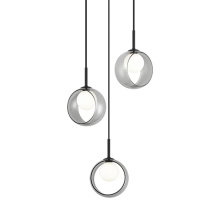 Matteo C60603BKSM - Delcia Black Pendant