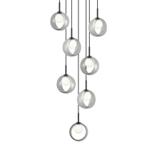 Matteo C60607BKSM - Delcia Black Pendant