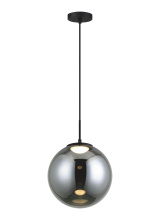 Matteo C61321MBSM - Boble Matte Black Pendant