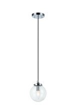 Matteo C63001CHCL - The Bougie Chrome Pendant