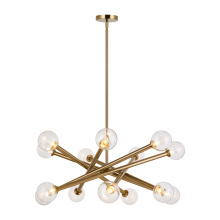 Matteo C64614AGCL - Matchstix Aged Gold Brass Pendant