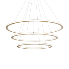 Matteo Lighting C66196BG - Victoria Brushed Gold Pendant