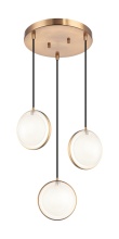 Matteo C71503AG - Chatoyant Aged Gold Brass Pendant