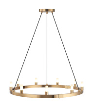 Matteo C75209AG - Cascadian Aged Gold Brass Chandelier