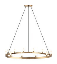Matteo C75212AG - Cascadian Aged Gold Brass Chandelier