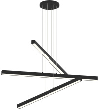 Matteo C80843MB - Presley Matte Black Chandelier