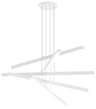 Matteo C80845MW - Presley Matte White Chandelier