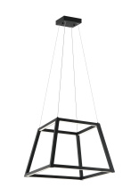 Matteo C81316MB - Carlington Matte Black Chandelier