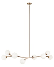 Matteo C81508AGOP - Rami Aged Gold Brass Chandelier