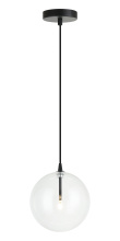 Matteo C81811BKCL - Bolha Black Pendant