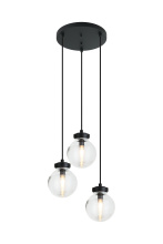 Matteo C84003MBCL - Ridge Matte Black Pendant