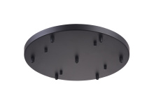 Matteo CP0107BK - Multi Ceiling Canopy (Line Voltage) Black Canopy