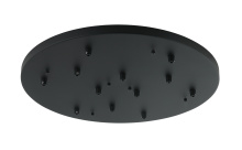 Matteo CP0112MB - Multi Ceiling Canopy Matte Black Canopy