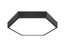 Matteo Lighting M12614OB - Hexol Oxidized Black Flush Mounts