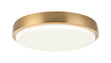 Matteo M16112AG - Zane Aged Gold Brass Flush Mounts