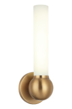 Matteo S00601AG - Pierce Aged Gold Brass Wall Sconce