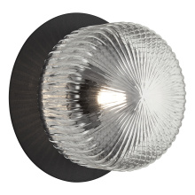 Matteo S01301MBCL - Knobbel Matte Black Wall Sconce