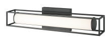 Matteo Lighting S02320MB - Flannigan Matte Black Vanity