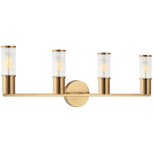 Matteo S02804AG - Klarice Aged Gold Brass Wall Sconce