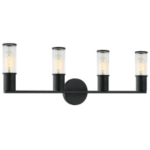 Matteo S02804MB - Klarice Matte Black Wall Sconce