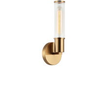 Matteo S02811AG - Klarice Aged Gold Brass Wall Sconce