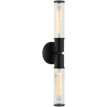 Matteo S02812MB - Klarice Matte Black Wall Sconce