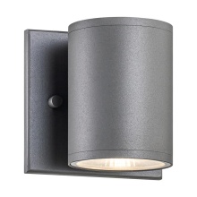Matteo S10201GY - Tubular Grey Outdoor Lighting