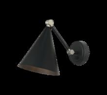 Matteo Lighting S16511MB - Pearson Matte Black Wall Sconce