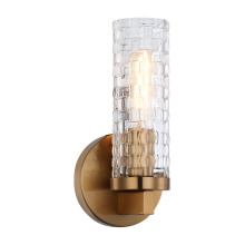 Matteo W32101AG - Weaver Aged Gold Brass Wall Sconce