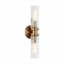Matteo W32112AG - Weaver Aged Gold Brass Wall Sconce