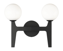 Matteo W34902MBOP - Scriben Matte Black Wall Sconce