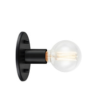 Matteo WX54911BK - Kasa Black Wall Sconce / Ceiling Mount
