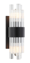 Matteo W66902MB - Kellan Matte Black Wall Sconce