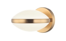 Matteo W71501AG - Chatoyant Aged Gold Brass Wall Sconce