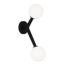 Matteo W81502BKOP - Rami Black Wall Sconce