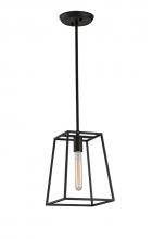 Matteo Lighting C57001RB - Candor Rusty Black Pendant