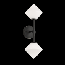 Matteo Lighting W81742BKOP - Novo WALL SCONCE