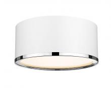 Z-Lite 2303F2-MW-CH - 2 Light Flush Mount