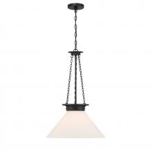 Savoy House Canada 7-1011-1-89 - Myers 1-Light Pendant in Matte Black
