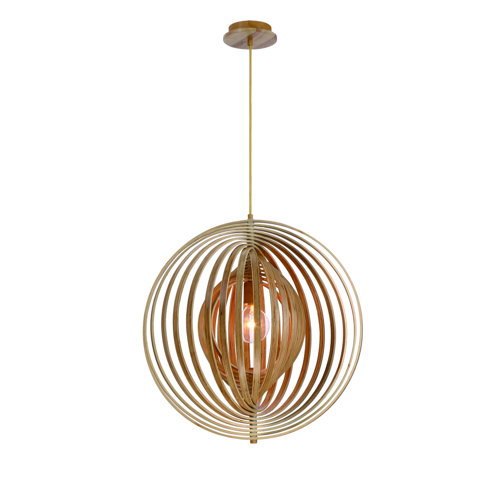ABRUZZO,1LT PEND,LARGE,WOOD