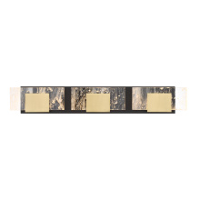 Eurofase 45346-019 - Kasha 3 Light Vanity in Black and Brass