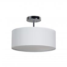 Lighting by CARTWRIGHT D624CH-15WH - PENDANT / SEMI 15"