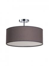 Lighting by CARTWRIGHT D624CH-18GY - PENDANT / SEMI 18"