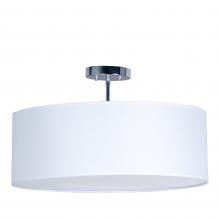 Lighting by CARTWRIGHT D624CH-18WH - PENDANT / SEMI 18"